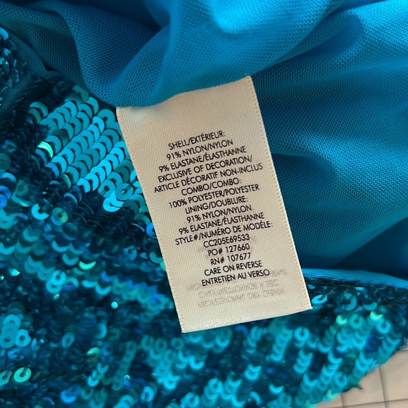 Alice + Olivia Nelle Spaghetti Strap Sequin Dress - Picture 6 of 6